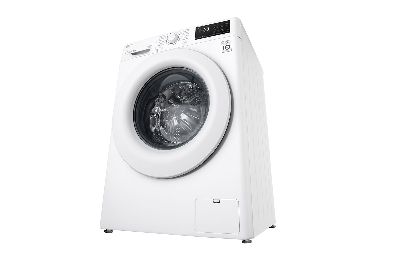 LG 9 kg Tvättmaskin(Vit) - Energiklass B, AI DD™, Smart Diagnosis™, F4WP309N0W
