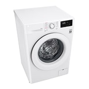 LG 10.5 kg Tvättmaskin(Vit) - Steam, Energiklass B, AI DD™, Smart Diagnosis™, F4WV210S0W
