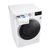 LG 9 kg Tvättmaskin(Vit), Energiklass B, AI DD™, Smart Diagnosis™ , F4WV409N1WE
