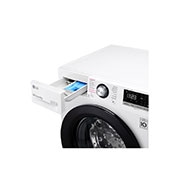 LG 9 kg Tvättmaskin(Vit) - Steam, Energiklass B, AI DD™, Smart Diagnosis™, F4WV409S3WE