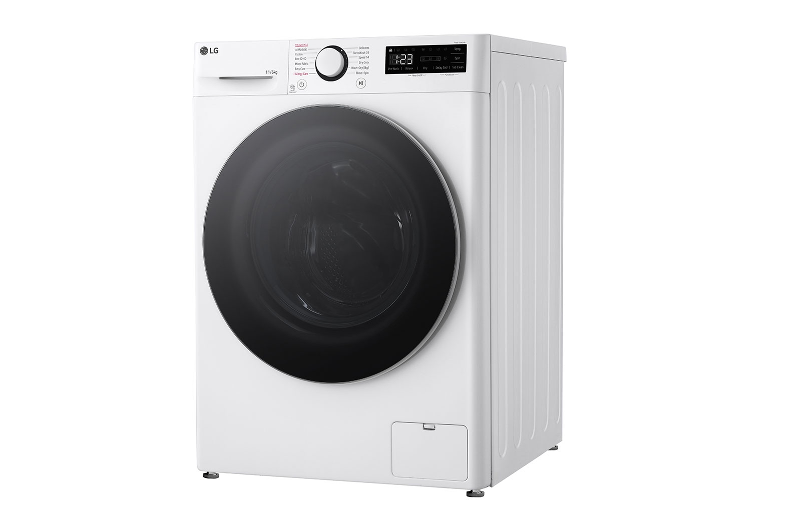 LG 11 kg / 6 kg Tvättmaskin/Torktumlare(Vit) - Steam, Energiklass A/D, TurboWash™360, AI DD™, Smart Diagnosis™, F4Y5ERP1WY