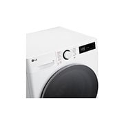 LG 9 kg Tvättmaskin(Vit) - Steam, Energiklass A, AI DD™, Smart Diagnosis™ , F4Y5VYP1W