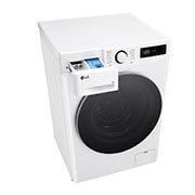 LG 9 kg Tvättmaskin(Vit) - Steam, Energiklass A, AI DD™, Smart Diagnosis™ , F4Y5VYP1W
