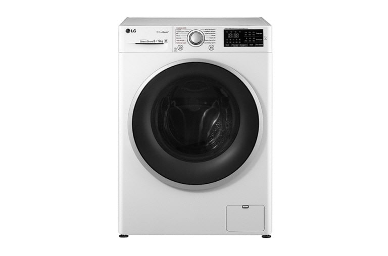 LG 1-8/ 1-5 kg Steam 6 Motion Direct Drive tvätt/torkmaskin , FH4U2TDH1N