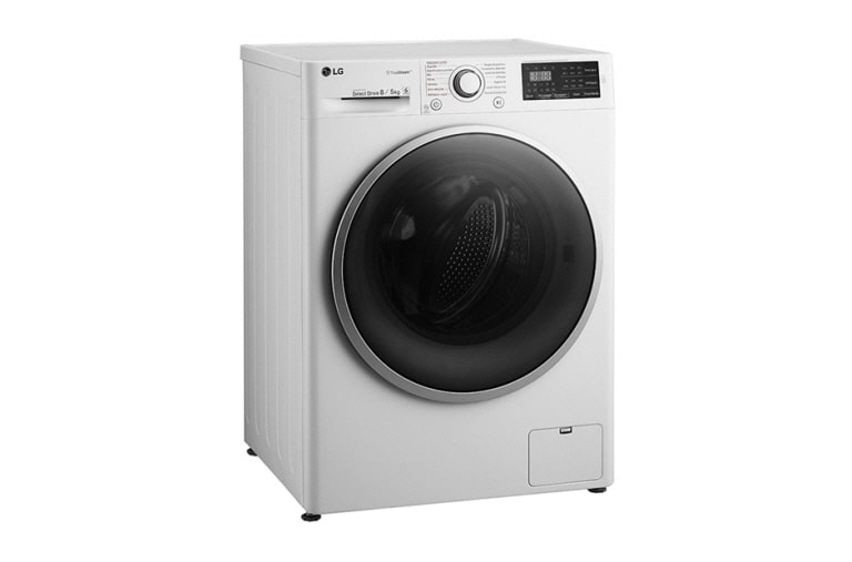 LG 1-8/ 1-5 kg Steam 6 Motion Direct Drive tvätt/torkmaskin , FH4U2TDH1N