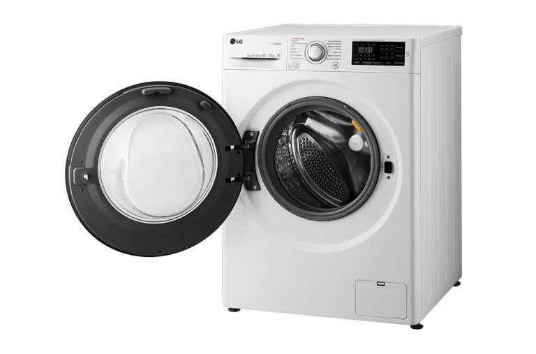 LG 1-8/ 1-5 kg Steam 6 Motion Direct Drive tvätt/torkmaskin , FH4U2TDH1N
