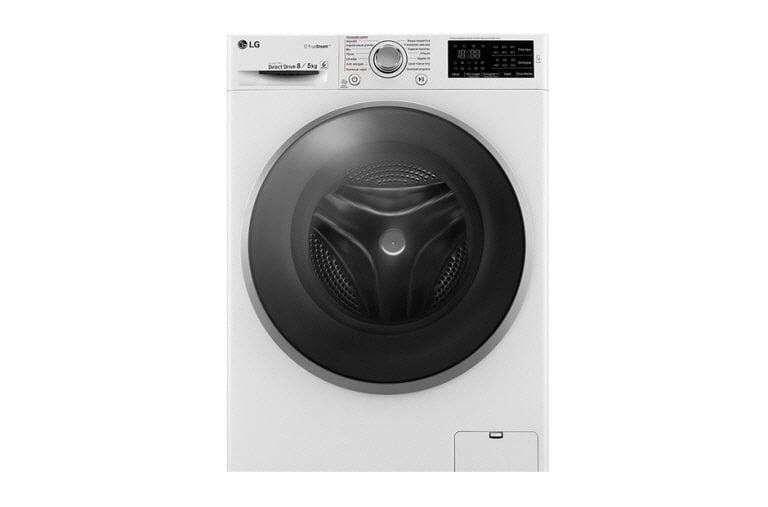 LG 1-8/ 1-5 kg Steam 6 Motion Direct Drive tvätt/torkmaskin , FH4U2TDH1N