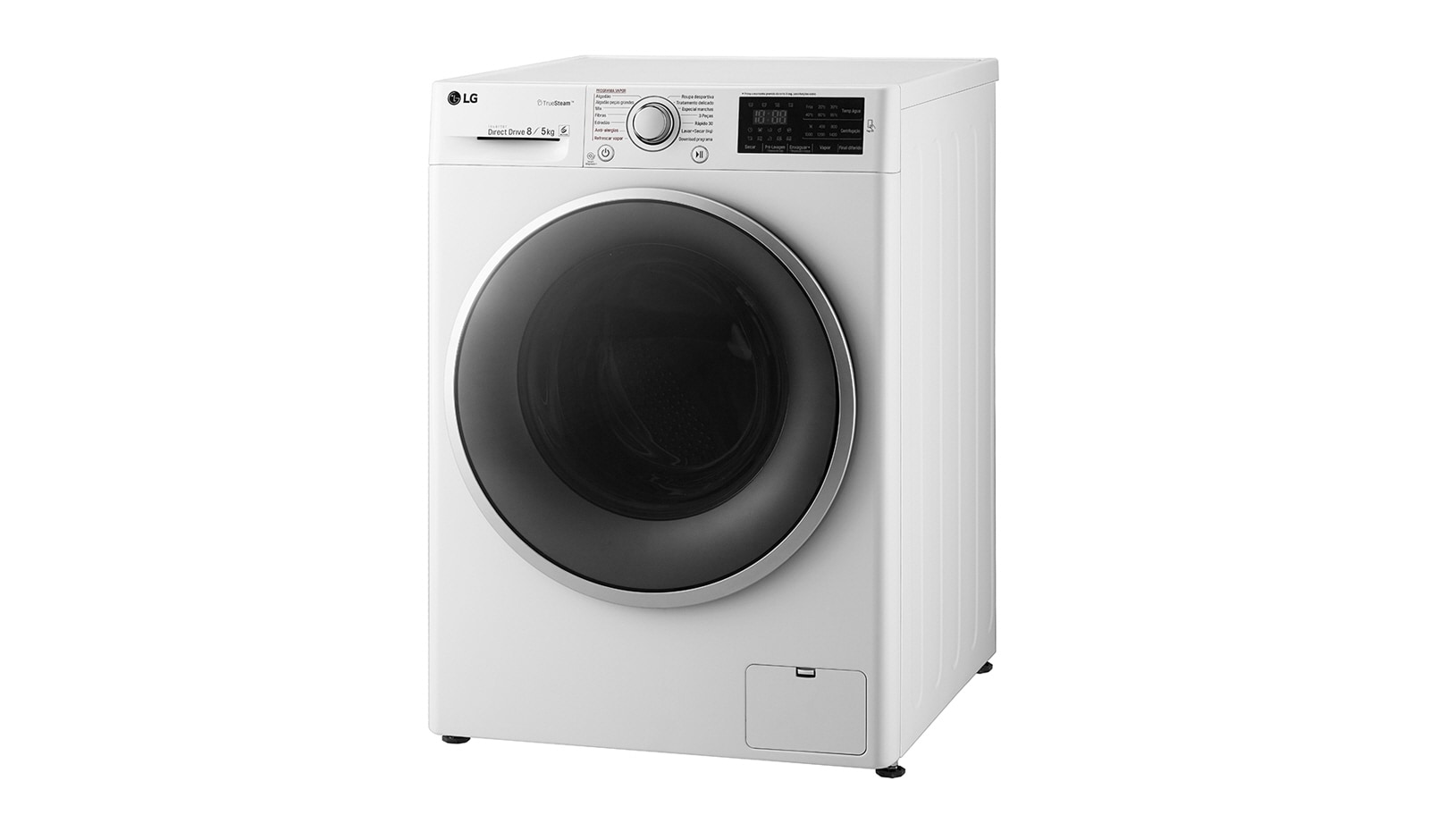 LG 1-8/ 1-5 kg Steam 6 Motion Direct Drive tvätt/torkmaskin , FH4U2TDH1N