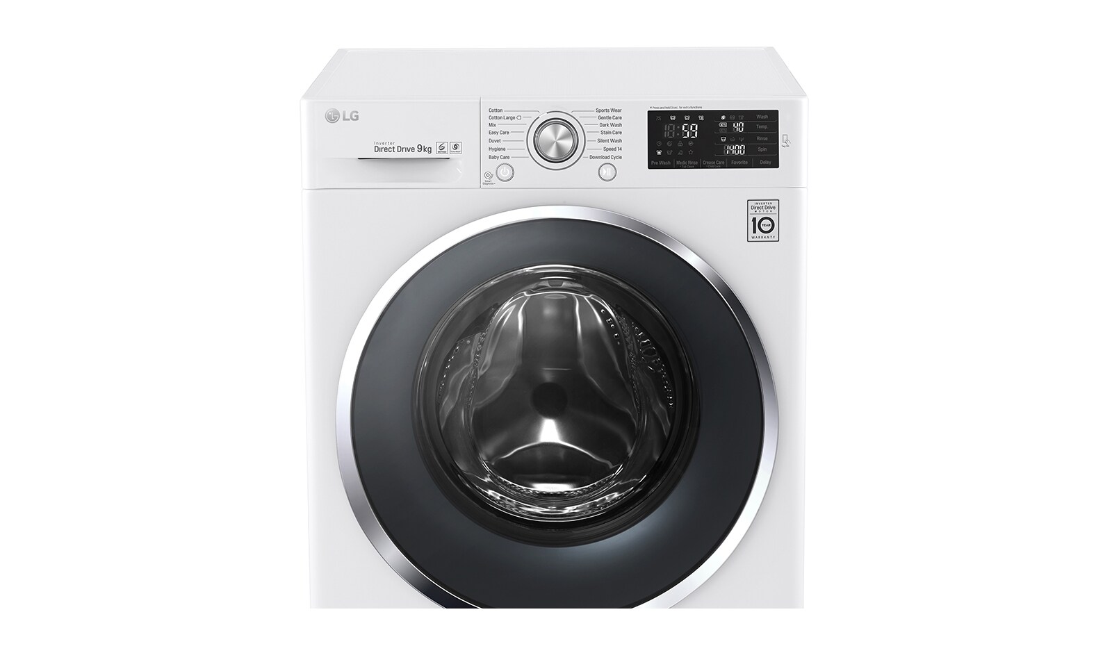 LG 1-9 kg Direct Drive tvättmaskin, FH4U2VCN2