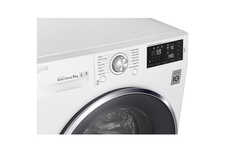 LG 1-9 kg Direct Drive tvättmaskin, FH4U2VCN2