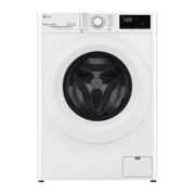 LG 8 kg Tvättmaskin(Vit) - Steam, Energiklass C, AI DD™, Smart Diagnosis™, FV30TNS0E