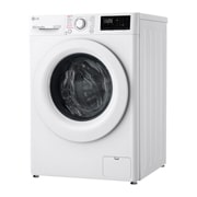 LG 8 kg Tvättmaskin(Vit) - Steam, Energiklass C, AI DD™, Smart Diagnosis™, FV30TNS0E