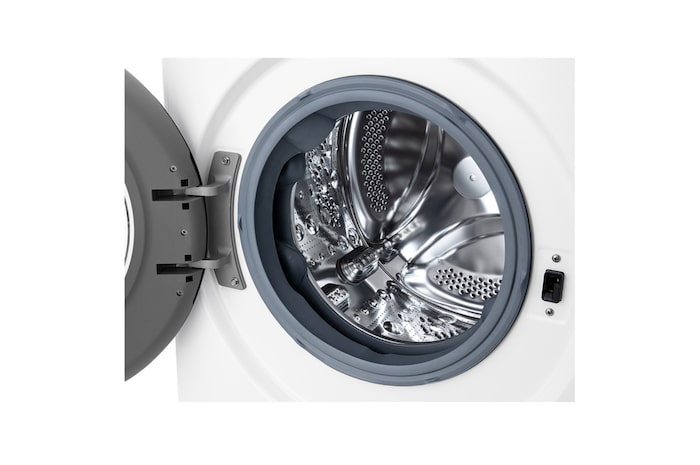 LG 9 kg Tvättmaskin(Vit) - Steam, Energiklass B, AI DD™, Smart Diagnosis™, FV50VNS3E