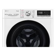 LG 10.5 kg Tvättmaskin(Vit) - Steam, Energiklass A, , TurboWash360™, AI DD™, Smart Diagnosis™ med Wi-Fi, FV90JNS2QE