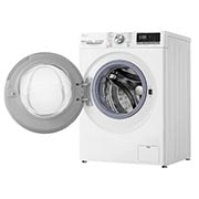 LG 10.5 kg Tvättmaskin(Vit) - Steam, Energiklass A, , TurboWash360™, AI DD™, Smart Diagnosis™ med Wi-Fi, FV90JNS2QE