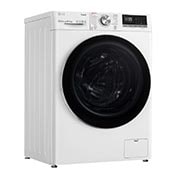 LG 10.5 kg Tvättmaskin(Vit) - Steam, Energiklass A, , TurboWash360™, AI DD™, Smart Diagnosis™ med Wi-Fi, FV90JNS2QE