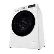 LG 10.5 kg Tvättmaskin(Vit) - Steam, Energiklass A, , TurboWash360™, AI DD™, Smart Diagnosis™ med Wi-Fi, FV90JNS2QE