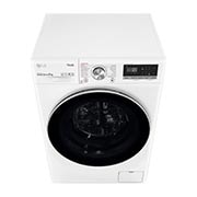 LG 9 kg Tvättmaskin(Vit) - Steam, Energiklass A, , TurboWash360™, AI DD™, Smart Diagnosis™ med Wi-Fi, FV90VNS2QE