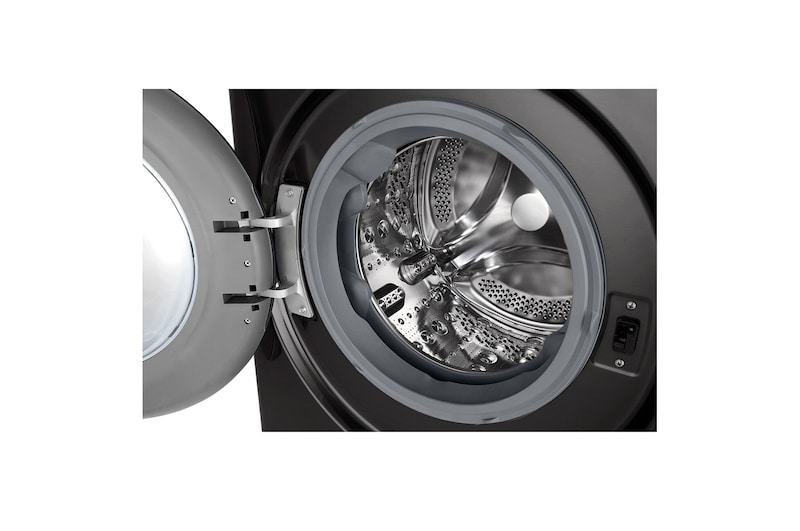 LG 11 kg Tvättmaskin(Svart) - Auto Dose, Steam, Energiklass A, TurboWash360™, AI DD™, Smart Diagnosis™ med Wi-Fi, FV94ENS2QA