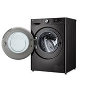 LG 11 kg Tvättmaskin(Svart) - Auto Dose, Steam, Energiklass A, TurboWash360™, AI DD™, Smart Diagnosis™ med Wi-Fi, FV94ENS2QA