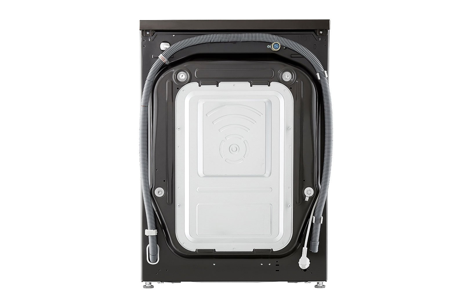 LG 11 kg Tvättmaskin(Svart) - Steam, Energiklass A, TurboWash™ 360°, AI DD™, Smart Diagnosis™ med Wi-Fi, FV94ENS2QN