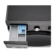 LG 11 kg Tvättmaskin(Svart) - Steam, Energiklass A, TurboWash™ 360°, AI DD™, Smart Diagnosis™ med Wi-Fi, FV94ENS2QN