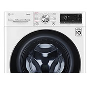 LG 10.5 kg Tvättmaskin(Vit) - Auto Dose, Steam, Energiklass A, TurboWash360™, AI DD™, Smart Diagnosis™ med Wi-Fi, FV96JNS2QA