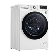 LG 10.5 kg Tvättmaskin(Vit) - Auto Dose, Steam, Energiklass A, TurboWash360™, AI DD™, Smart Diagnosis™ med Wi-Fi, FV96JNS2QA