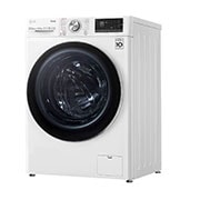 LG 10.5 kg Tvättmaskin(Vit) - Auto Dose, Steam, Energiklass A, TurboWash360™, AI DD™, Smart Diagnosis™ med Wi-Fi, FV96JNS2QA