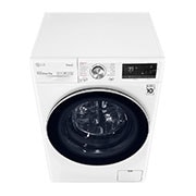 LG 9 kg Tvättmaskin(Vit) - Auto Dose, Steam, Energiklass A, TurboWash360™, AI DD™, Smart Diagnosis™ med Wi-Fi, FV94VNS2QA