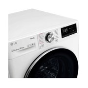 LG 10.5 kg Tvättmaskin(Vit) - Steam+, Energiklass A, , TurboWash360™, AI DD™, Smart Diagnosis™ med Wi-Fi, FV96JNS2QE