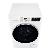 LG 10.5 kg Tvättmaskin(Vit) - Steam+, Energiklass A, , TurboWash360™, AI DD™, Smart Diagnosis™ med Wi-Fi, FV96JNS2QE