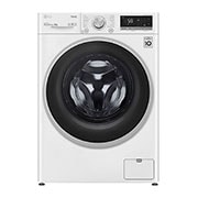 LG 8 kg Tvättmaskin(Vit) - Energiklass B, TurboWash™, AI DD™, Smart Diagnosis™ med Wi-Fi, K4WV508N1WB