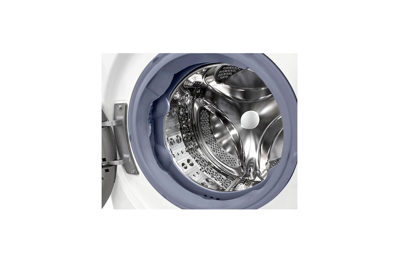 LG 12 kg Tvättmaskin(Vit) - Energiklass B, TurboWash™, AI DD™, Smart Diagnosis™ med Wi-Fi, F4WV712N1W