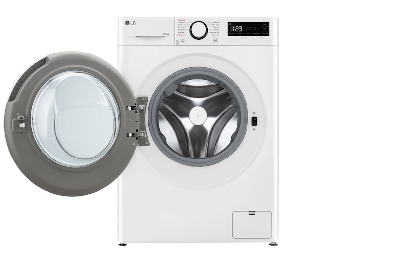 LG Slim 8 kg / 5 kg Tvättmaskin/Torktumlare(Vit) - Steam, Energiklass A/E, AI DD™, Smart Diagnosis™, 47,5cm djup, P2Y5PRP0W