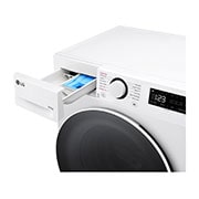 LG Slim 8 kg / 5 kg Tvättmaskin/Torktumlare(Vit) - Steam, Energiklass A/E, AI DD™, Smart Diagnosis™, 47,5cm djup, P2Y5PRP0W