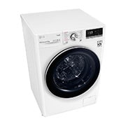 LG 9 kg / 6 kg Tvättmaskin/Torktumlare(Vit) - Steam, Energiklass E, TurboWash™, AI DD™, Smart Diagnosis™ med Wi-Fi, CV50V6S2EE