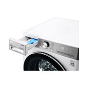 LG 12 kg Tvättmaskin(Vit) - Steam+, Energiklass A, , TurboWash360™, AI DD™, Smart Diagnosis™ med Wi-Fi, P4AVBS2WE