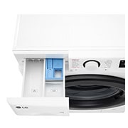 LG 11 kg Tvättmaskin(Vit) - Steam, Energiklass A, TurboWash360™, AI DD™, Smart Diagnosis™, P4Y5EYW6WY