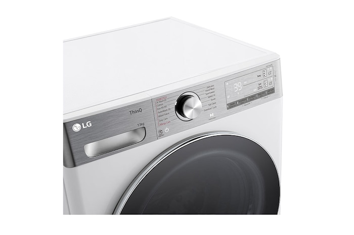 LG 13 kg Tvättmaskin(Vit) - Auto Dose, Steam+, Energiklass A, TurboWash360™, AI DD™, Smart Diagnosis™ med Wi-Fi, P4Y9LAP2W