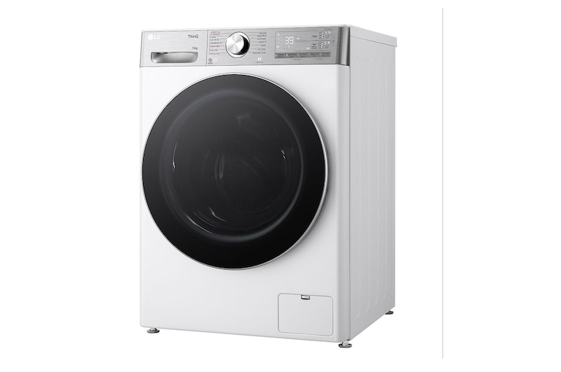 LG 13 kg Tvättmaskin(Vit) - Auto Dose, Steam+, Energiklass A, TurboWash360™, AI DD™, Smart Diagnosis™ med Wi-Fi, P4Y9LAP2W