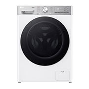 Vy framifrån av 13 kg Tvättmaskin(Vit) - Auto Dose, Steam+, Energiklass A, TurboWash360™, AI DD™, Smart Diagnosis™ med Wi-Fi P4Y9LAP2W