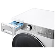 LG 13 kg Tvättmaskin(Vit) - Auto Dose, Steam+, Energiklass A, TurboWash360™, AI DD™, Smart Diagnosis™ med Wi-Fi, P4Y9LAP2W