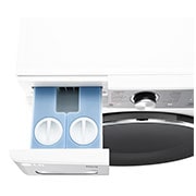 LG 13 kg Tvättmaskin(Vit) - Auto Dose, Steam+, Energiklass A, TurboWash360™, AI DD™, Smart Diagnosis™ med Wi-Fi, P4Y9LAP2W