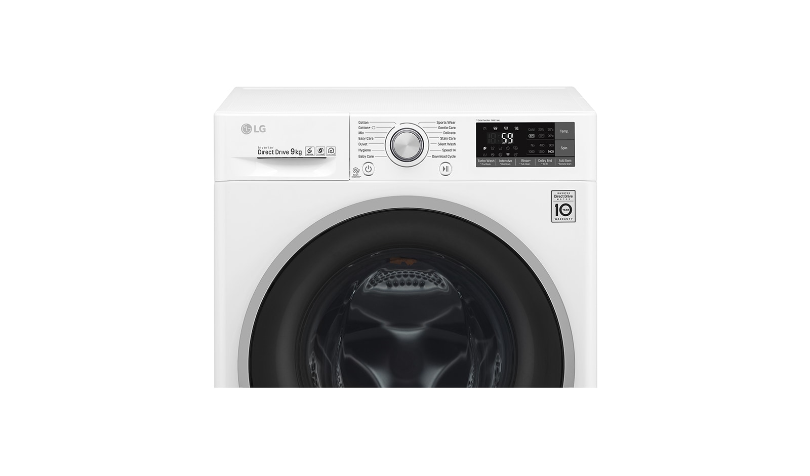 LG 1-9kg TurboWash™ & Wifi, 6 Motion Direct Drive tvättmaskin, Q5J7VN1W