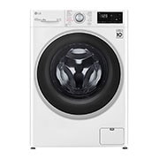 LG 8 kg Tvättmaskin(Vit) - Steam, Energiklass C, AI DD™, Smart Diagnosis™, K4WV408S0WE