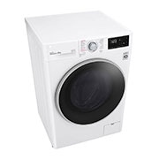 LG 8 kg Tvättmaskin(Vit) - Steam, Energiklass C, AI DD™, Smart Diagnosis™, K4WV408S0WE