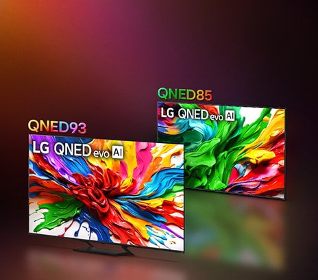 LG QNED TV-apparater uppradade.