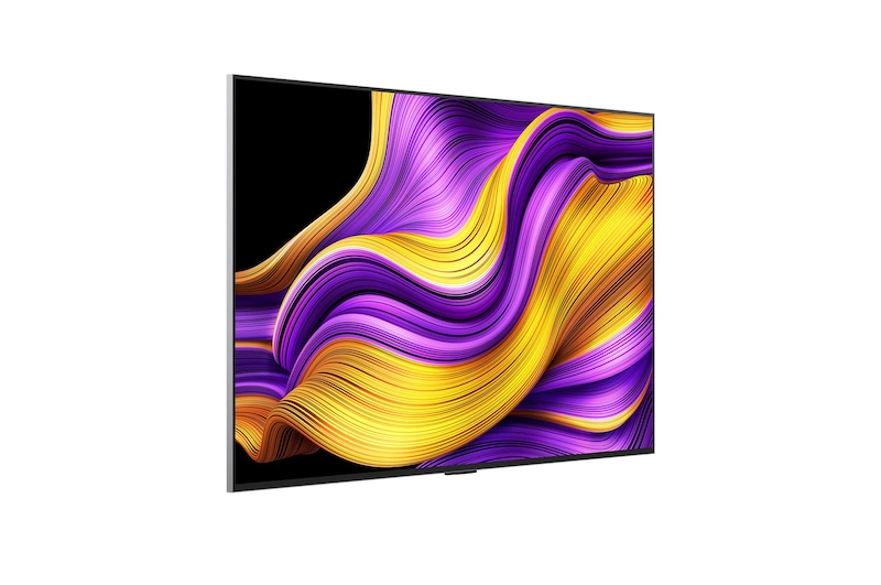 Rear view of LG OLED evo AI G5 4K Smart TV.