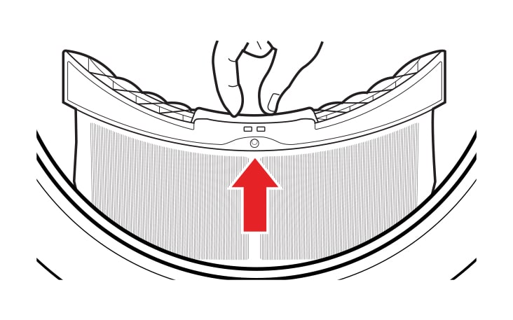 Remove the Lint Filter from the dryer